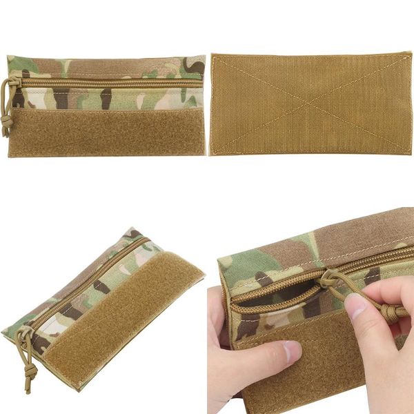 

outdoor bags tactical candy pouch portable storage bag 3 4 fcsk chest rig camouflage nylon hunting vest accessories lsize l20 x h10.5cm