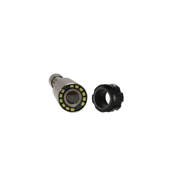

cameras 23mm waterproof sewer drain pipe wall inspection head with 12pcs lights