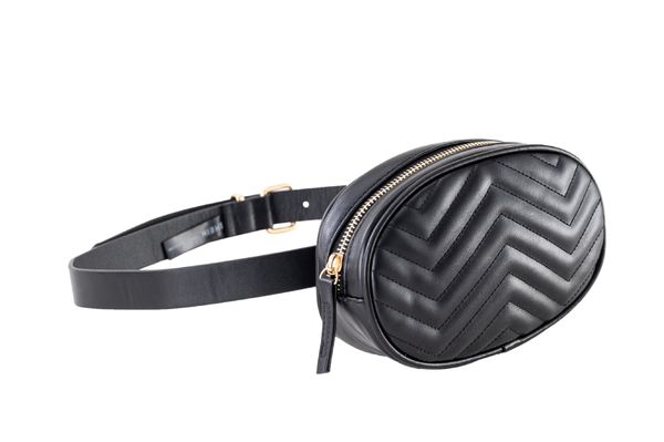 

wholesale fashion pu leather handbags women bags fanny packs waist bag's handbag lady belt chest bag two colors