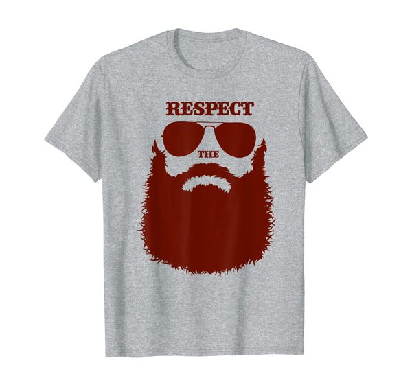 

Respect the Beard T-Shirt I Men Quote Beard Style Gift, Mainly pictures