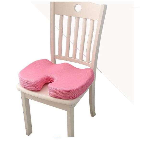 

travel memory foam seat cushion orthopedic chair pad car office hips tailbone coccyx protect healthy sitting u pillows1