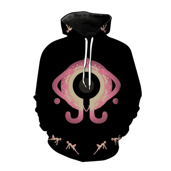 

men's hoodies & sweatshirts anime serial experiments lain 3d printed sweatshirt men women fashion streetwear oversized hoodie pullover, Black