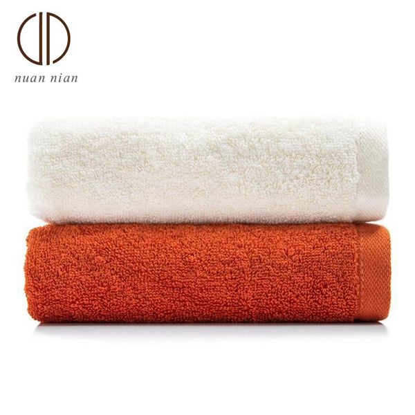 

towel cotton bath face swimming beach orange white shopping