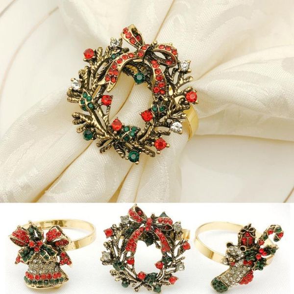 

napkin rings portable 6pcs practical socks snowman ring exquisite holder stunning wedding adornment