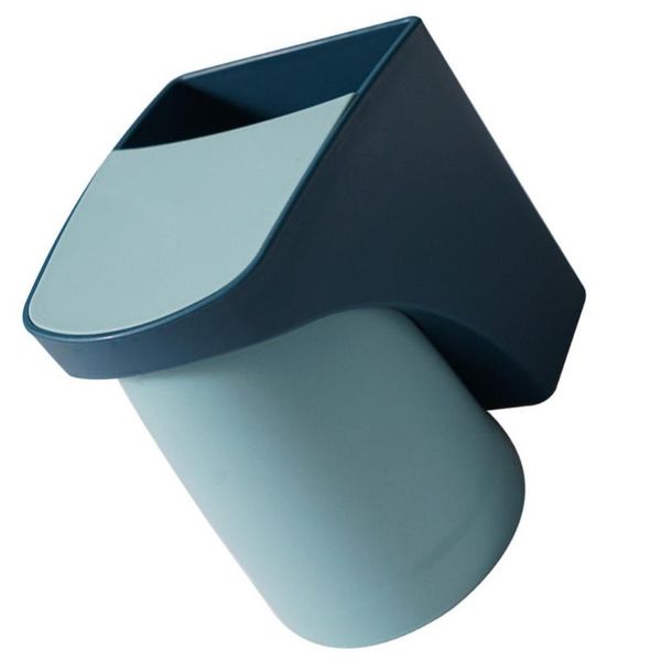 

toothbrush holders 1 set rack container practical storage holder (dark blue)