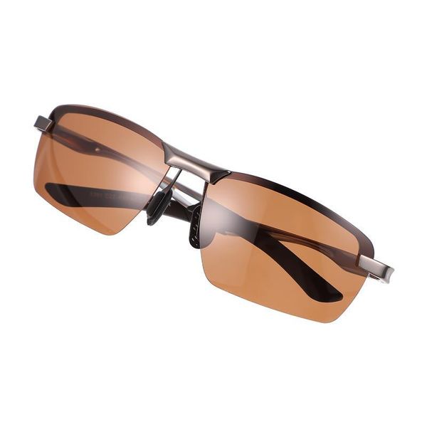 

sunglasses 1 pair man driving semi-frame polarized fishing, White;black