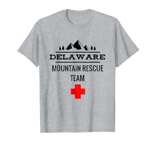 

funny delaware mountain rescue team t-shirt gift, White;black