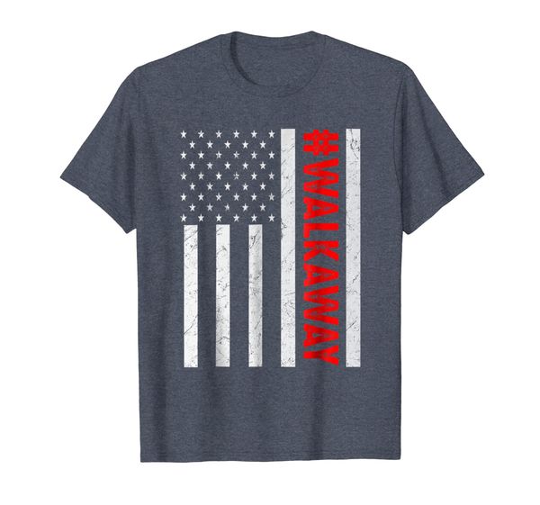 

#walkaway movement t-shirt walk away movement, White;black