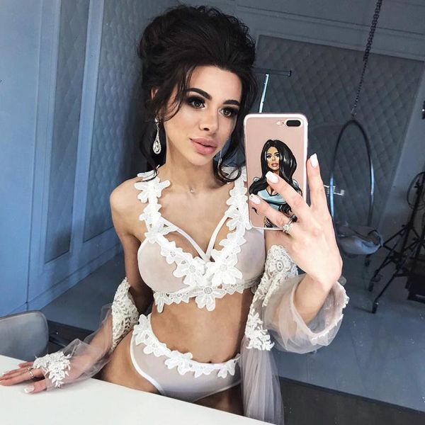 

bras sets 2021 summer women's fashion cute flower lace bra underwear set, Red;black