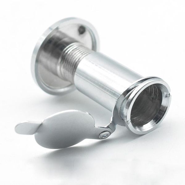 

stainless steel door viewer with cover one way 180-220 degree peep hole for home office sp99 other hardware