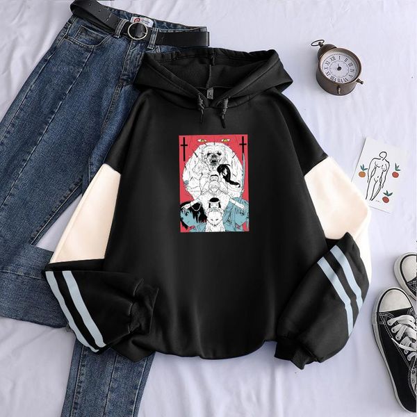 Hoodies dos homens camisetas Anime a sua eternidade Kawaii Fushi amigos dos desenhos animados Mulheres Suéter Harajuku Casual Oversize Manga Longa Inverno