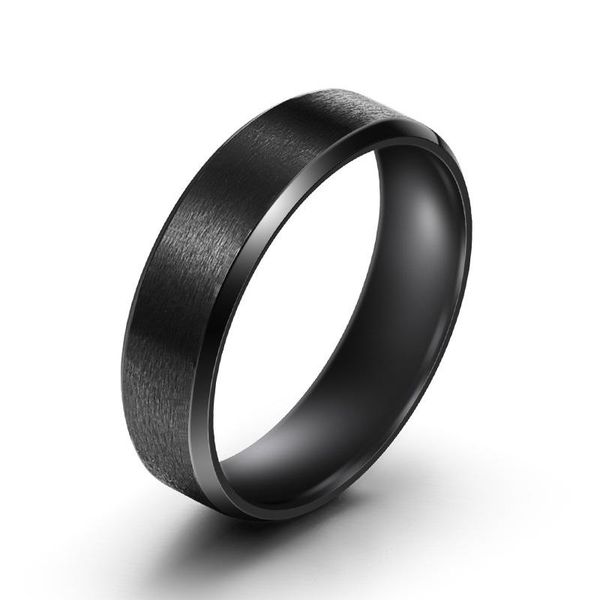 

cluster rings black color stainless steel men ring fashion jewelry wholesale wedding, Golden;silver