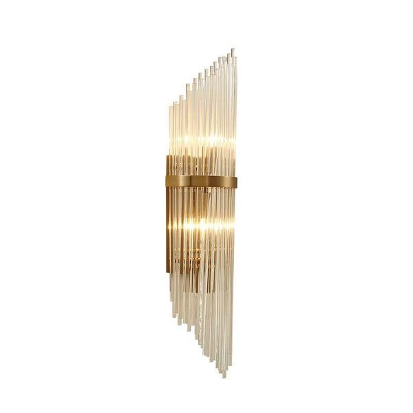

wall lamp jubilant luxury k9 crystal decorative villa bedroom bedside aisle bathrooom light led source glass lamps