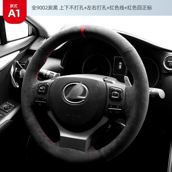 

diy hand sewn steering wheel cover suitable for lexus es / es200h / rx300 / nx200