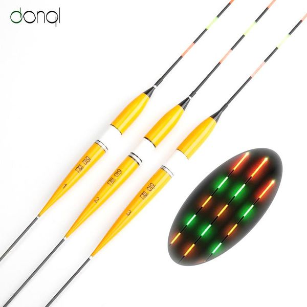 

3pcs/lot luminous electronic fishing float tackle long tail night without battery tackles tools accessories