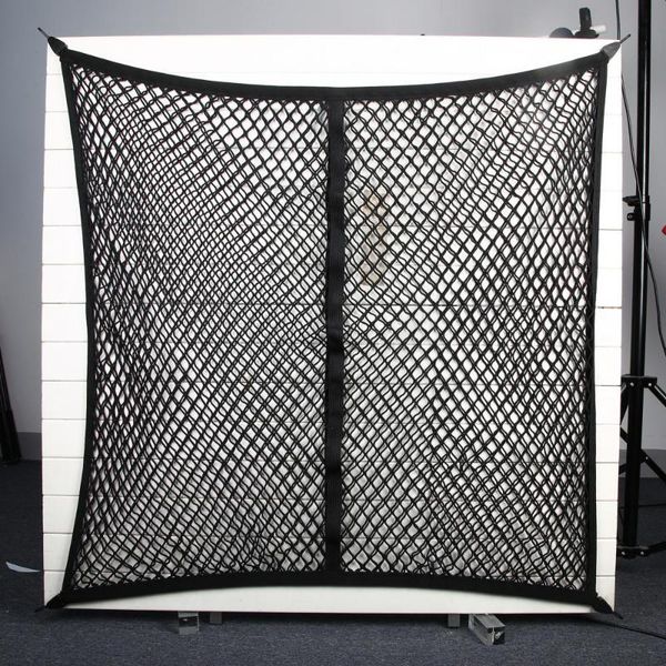 

car organizer double-layer high elastic rear cargo net trunk mesh storage sack