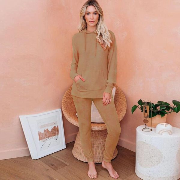 

fashion tracksuit women sports 2 pieces set sweatshirts pullover hoodies pants suit casual sport sweatpants outfits sets #4 gym clothing, White;black