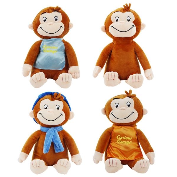 

straight animation selling america curious around george monkey cute plush toy doll