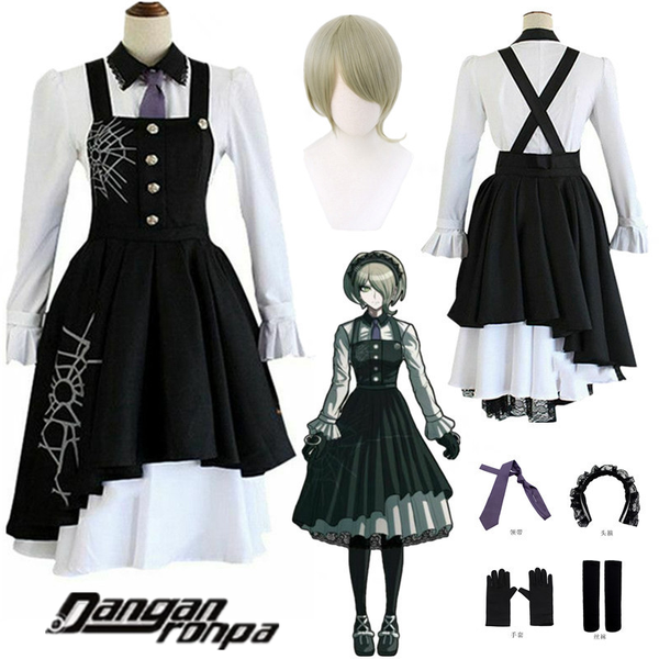 

anime costumes anime danganronpa v3 tojo kirumi cosplay costume for women halloween party cosplay uniform christmas gif halloween carnival s, Black
