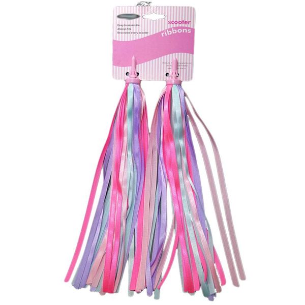 

bike handlebars &components a pair of children handlebar ribbons colorful scooter tassels(and purple)