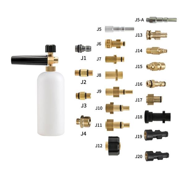 

car washer pressure wash snow foam lance with foamer gun nozzle for karcher h and dk series adapters high