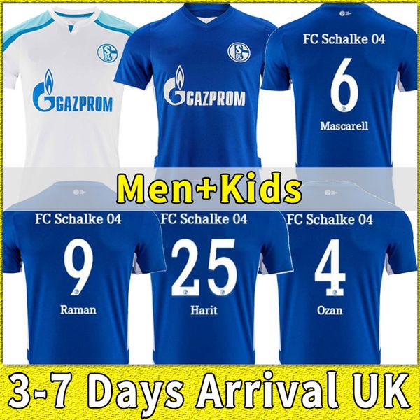 

2021 2022 fc schalke 04 soccer jersey huntelaar uth raman hoppe bentaleb 21 22 jerseys kutucu mckennie men football shirt, Black;yellow