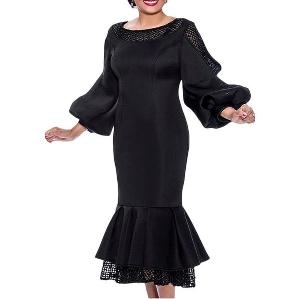 

ethnic clothing african dresses for women autumn polyester long sleeve red black white dress clothes