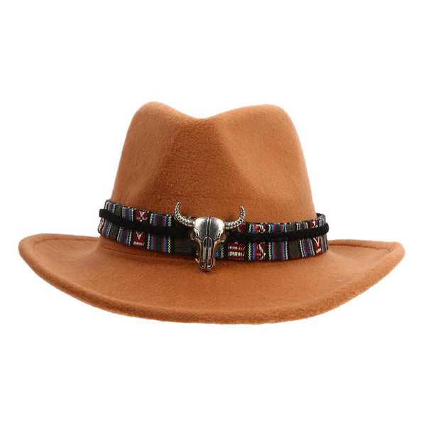 

wide brim hats personalized western cowboy hat fashion outdoor sun visor cap ethnic, Blue;gray