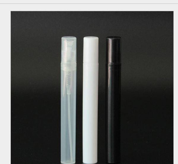 2 3 4 5ML Mini flacone spray in plastica Trasparente Profumo Atomizzatore Vuoto Cosmetico Bottiglie riutilizzabili Contenitore liquido Fiala W / Trasferimento