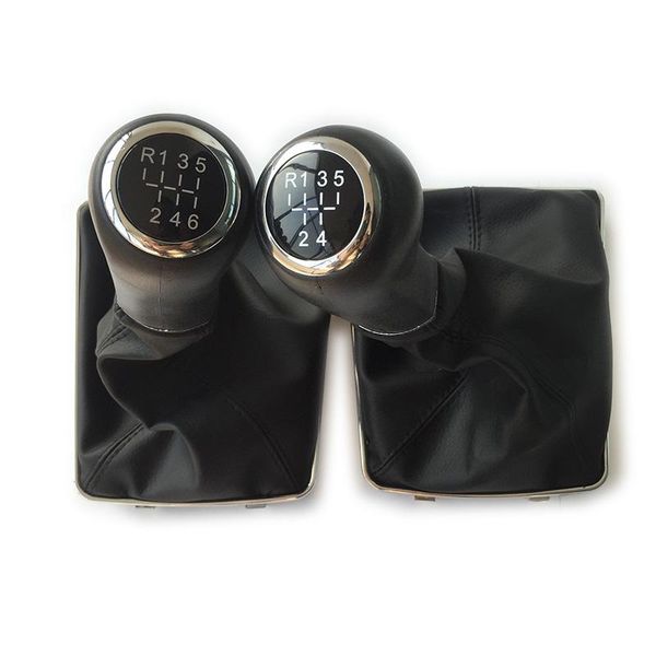 

shift knob for astra iii h 1.6 vauxhall 2004 2005 2006 2007 2008 2009 2010 car 5 / 6 speed gear lever with leather boot