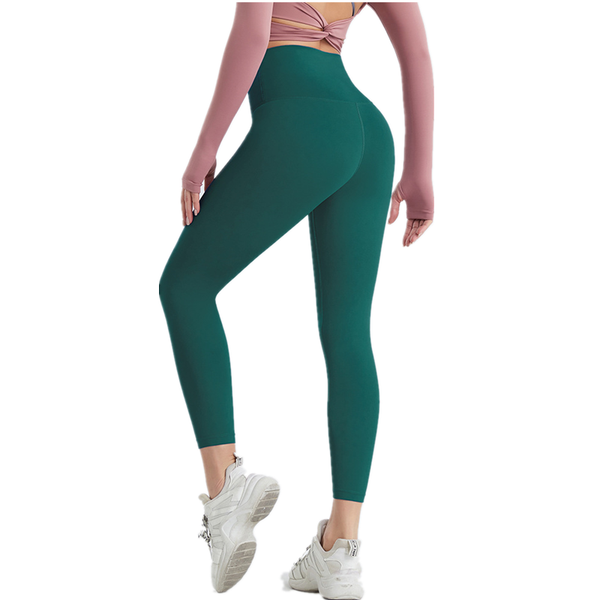 

women's leggings seamless women gym high waist push up exercise anti cellulite pants running legging, Black
