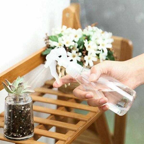 

200ml water spray bottle 184mm height misting plastic clear sprayer empty for gardening watering equipments