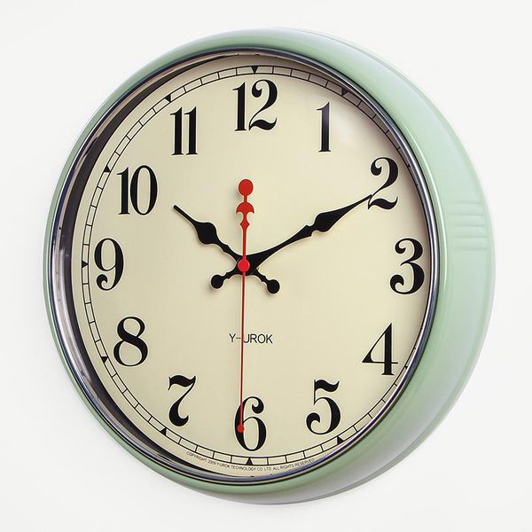 

wall clocks large nordic round clock kitchen unique silent vintage industrial rustic home decorative horloge murale jj60wc
