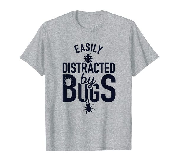 

Insect lover Distracted Bugs Funny Entomology Gifts T Shirts, Mainly pictures