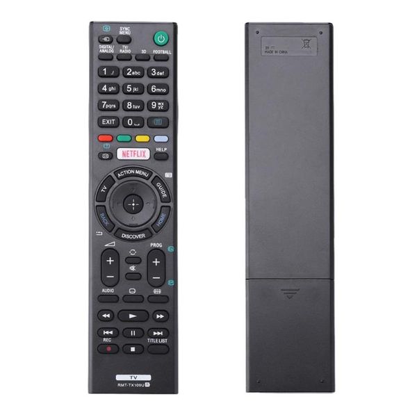

replacement remote control for sony rmt-tx100u kdl-55w800c kdl-75w850c xbr-65x930 led hdtv without battery