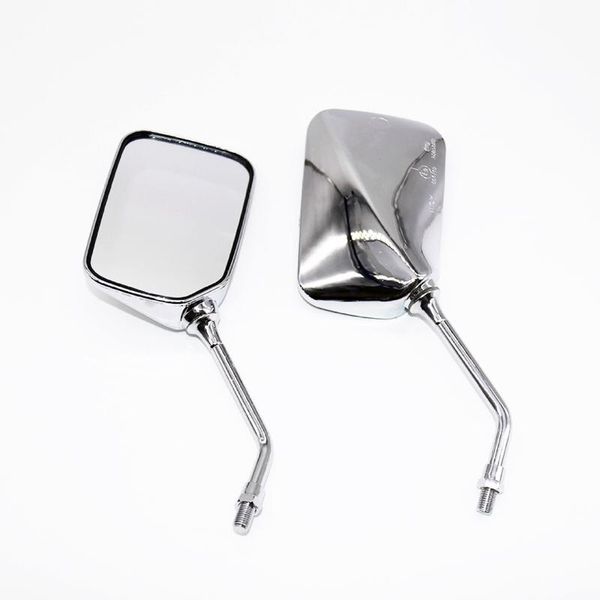 

motorcycle mirrors rearview side mirror with 10mm screws universal square retro modified motorbike cafe racer rear view moto