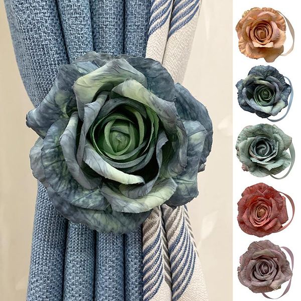 

other home decor 1pc flower magnet curtains tieback magnetic buckle holder bubble cloth curtain strap princess