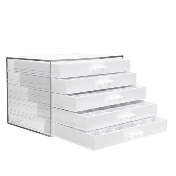 

storage drawers 1pc 120 grid box nail art charms case jewelry