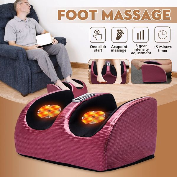 

electric 24w heating foot massager machine muscle relaxation