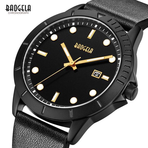 

wristwatches 2021 men sport watches men's quartz clock man army military leather wrist watch relogio masculino, Slivery;brown