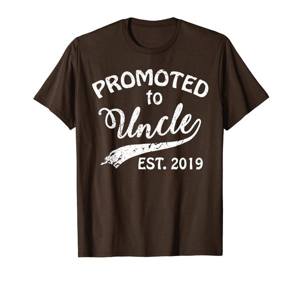 

Mens First Time Uncle Est. 2019 | Uncle To Be New Father Gift T-Shirt, Mainly pictures