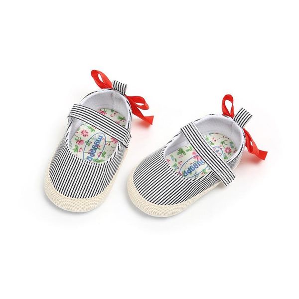 

first walkers baby shoes walker girl bow children stripes sweet princess toddler