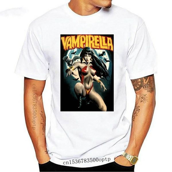 

men's t-shirts vampirella - bats and moon t-shirt officially licensed, White;black