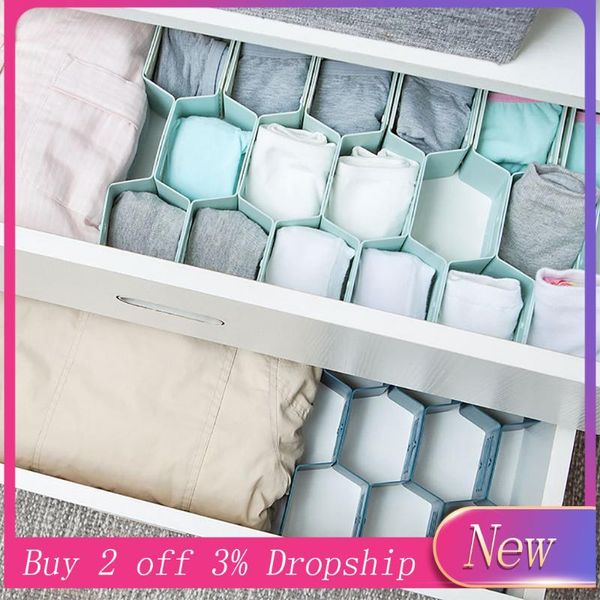 

storage drawers housekeeping & organizers adjustable drawer clapboard partition divider box grid organizer socksmakeup