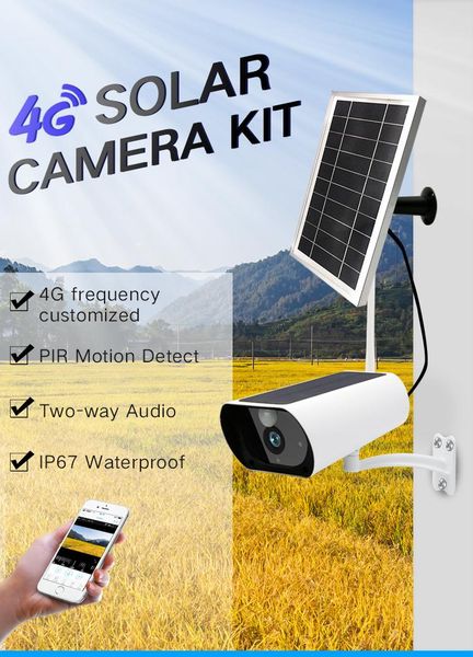 

network solar panel ip hunting camera support max 64g sd card security trail cctv surveillance outdoor night vision cameras