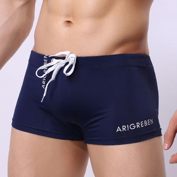 

men's swimwear man boxer fashion tether spring short quick dry bottom swimming gays clothes sissy panties inmitate lingerie
