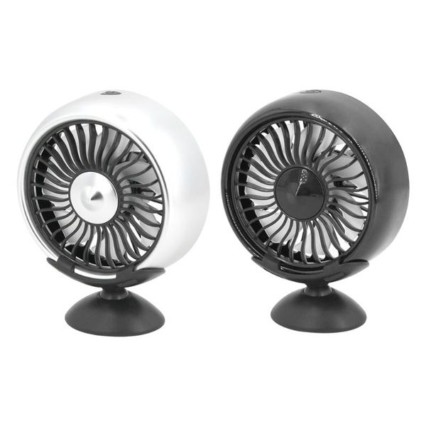 

Mini Car Cooling Fan 3 Speed Multifunctional Air Vent Dashboard Electric With Colorful Light Fans