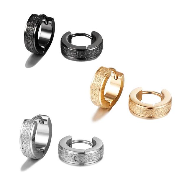 

hoop & huggie trendy small earrings women girl coloful round circle earring 2021 anti-allergy brinco accessories party daily, Golden;silver