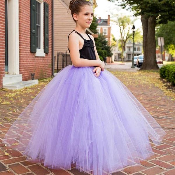 

skirts girls grey long tutu infant toddler handmade dance pettiskirts underskirts kids christmas birthday party costume, Blue