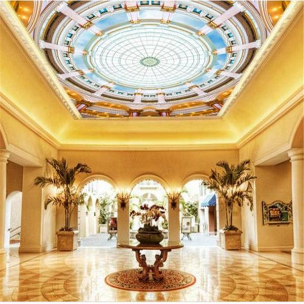 

wallpapers custom 3d ceiling european style luxurious murals for living room bedroom walls papers mural home decor el holl